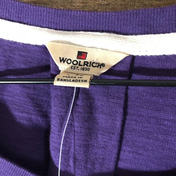 Woolrich purple tee - Picture 3 of 7